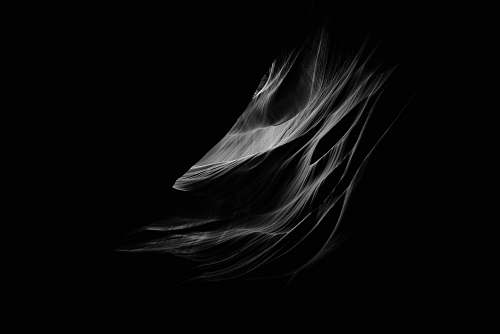 black-and-white grey rock wall antelope canyon